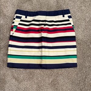 JCrew size 4 mini skirt cotton blend